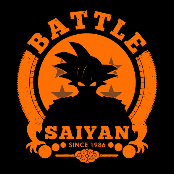 battle saiyan-Női V-nyakú póló