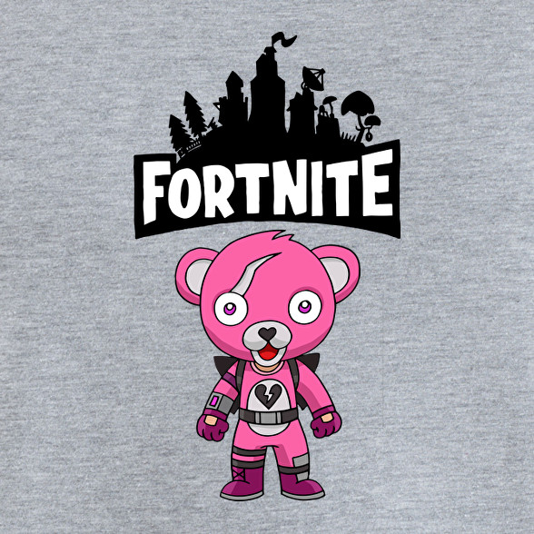 Fortnite Cuddle team leader-Női V-nyakú póló