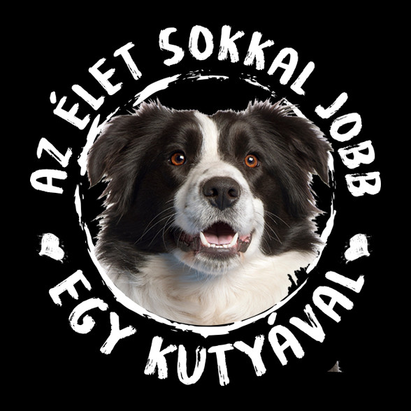 Border Collie-Női hosszú ujjú póló