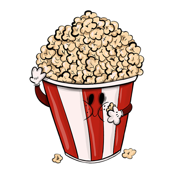 Popcorn-Női hosszú ujjú póló