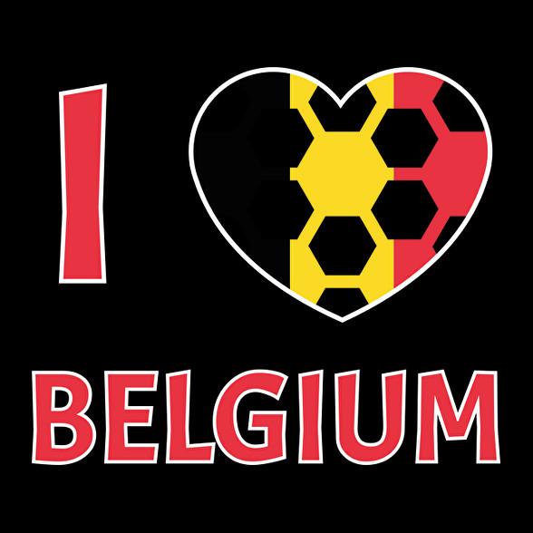 I love Belgium-Női hosszú ujjú póló