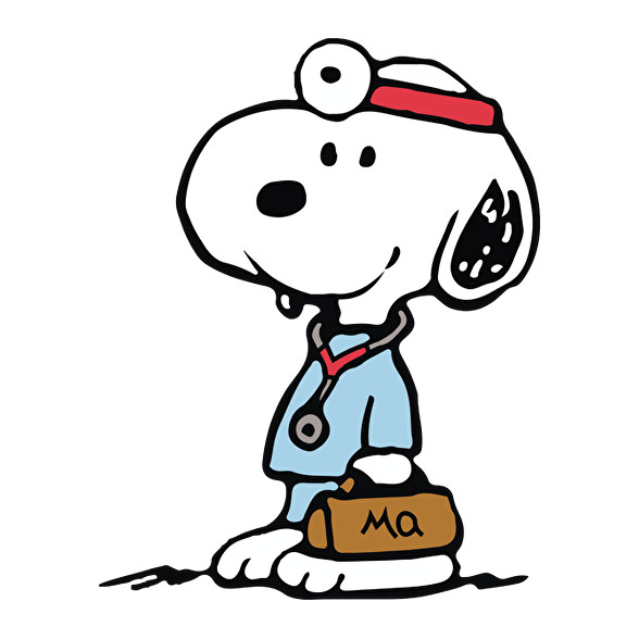 Snoopy doki-Női hosszú ujjú póló