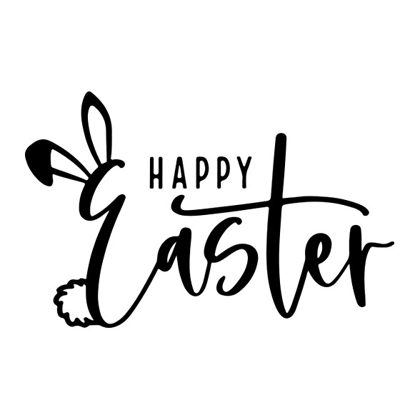 Happy Easter-Női hosszú ujjú póló