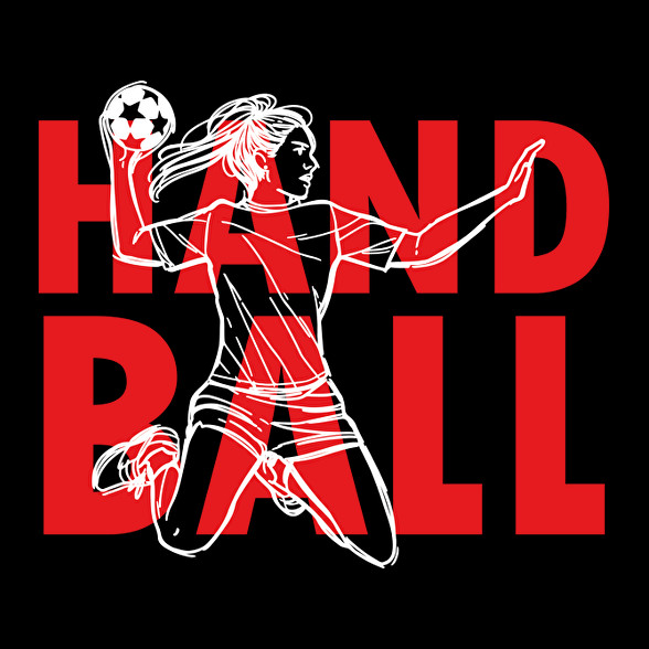 Handball - Woman-Női hosszú ujjú póló