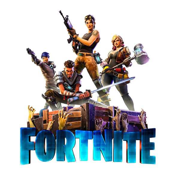 Fortnite poster 6  -Női hosszú ujjú póló