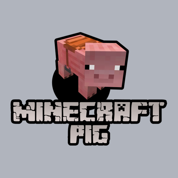 Minecraft pig-Női hosszú ujjú póló