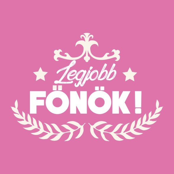 Legjobb főnök-Női hosszú ujjú póló