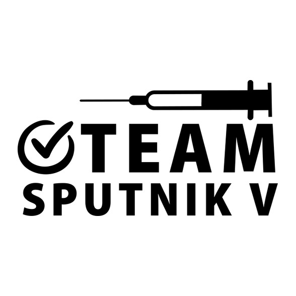 Team Sputnik V-Női hosszú ujjú póló