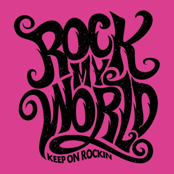 Rock my world-Gyerek póló