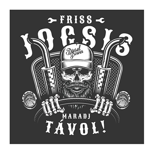 Friss jogsis - Maradj távol!-Gyerek póló