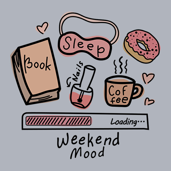 Weekend Mood Loading...-Gyerek póló