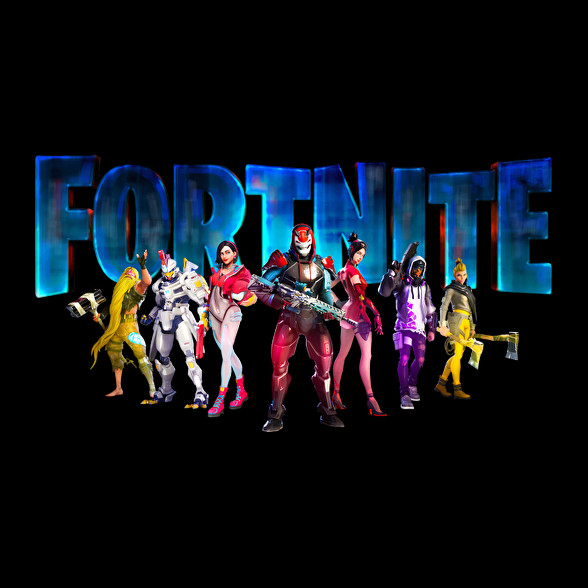 Fortnite poster 8 -Gyerek póló