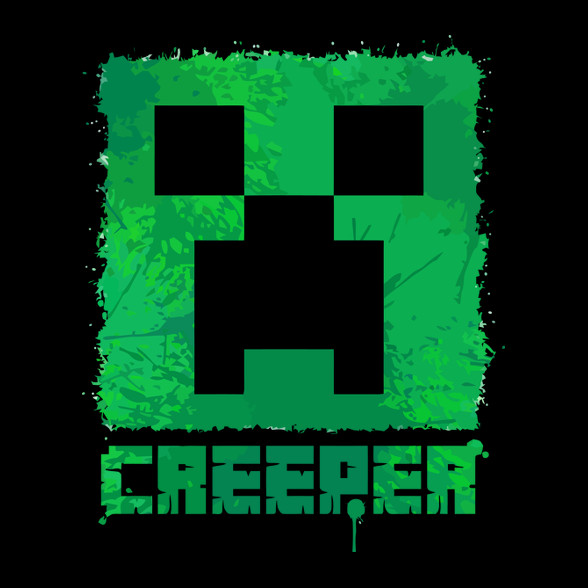 Minecraft Creeper-Gyerek póló