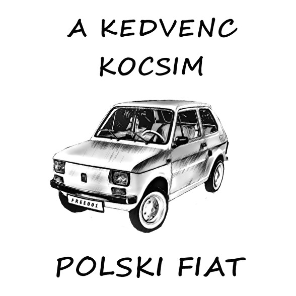 POLSKI FIAT-Gyerek póló