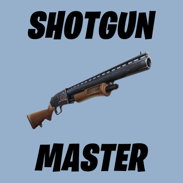 Shotgun Master - Fortnite (Fekete)-Gyerek póló