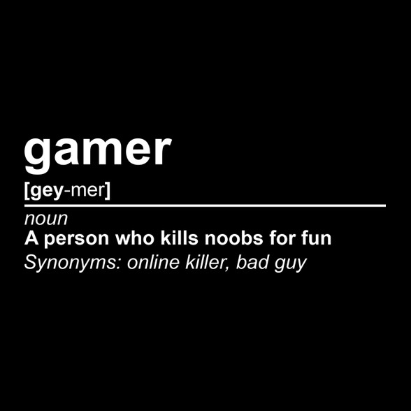 gamer-Gyerek póló