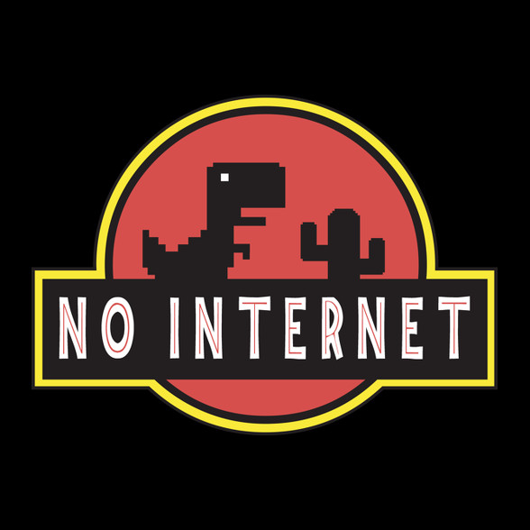 No internet-Gyerek póló