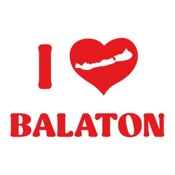 I Love Balaton-Gyerek póló