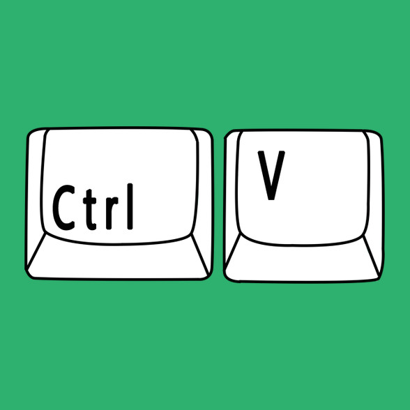 CTRL V-Gyerek póló