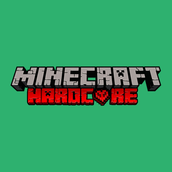 Minecraft Hardcore-Gyerek póló