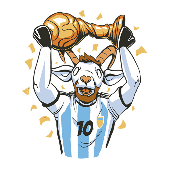 Messi - The Goat-Párnahuzat, Díszpárnahuzat