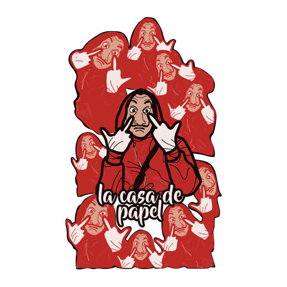 La Casa de papel art-Párnahuzat, Díszpárnahuzat