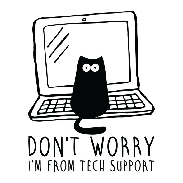 Tech support -Párnahuzat, Díszpárnahuzat