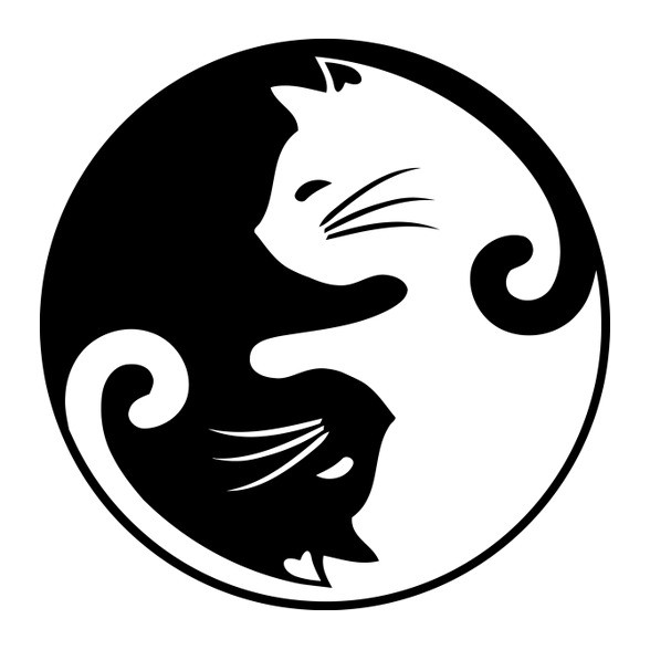 yin yang cicák-Párnahuzat, Díszpárnahuzat