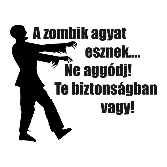 A zombik agyat esznek...-Párnahuzat, Díszpárnahuzat