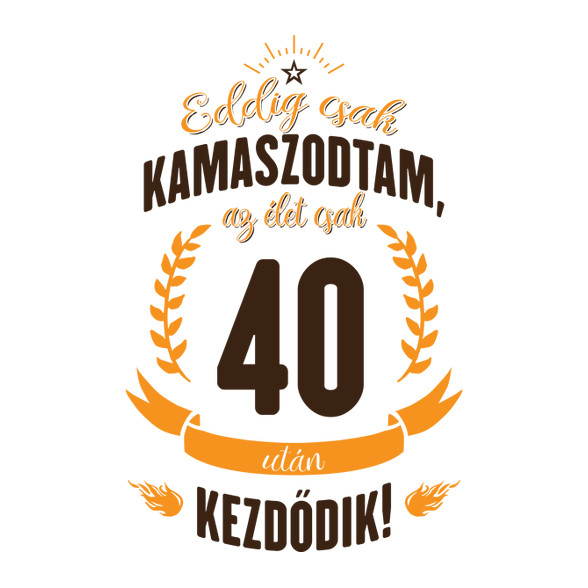 kamasz-40-brown-orange-Párnahuzat, Díszpárnahuzat