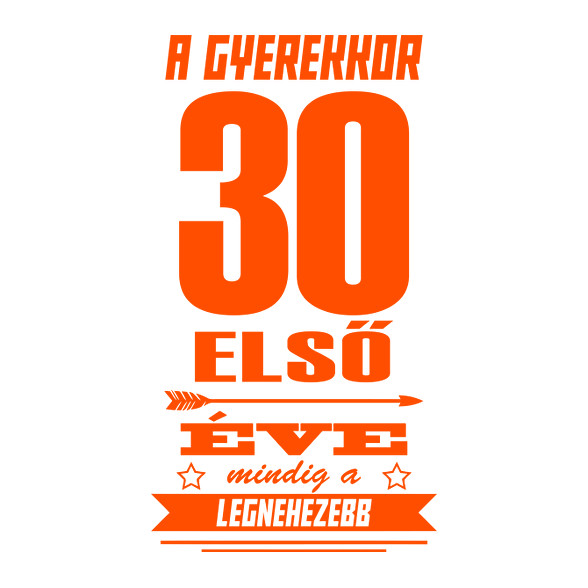 Az első 30 év!-Párnahuzat, Díszpárnahuzat