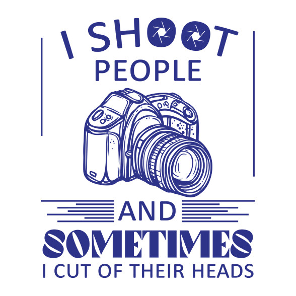 I shoot people-Párnahuzat, Díszpárnahuzat