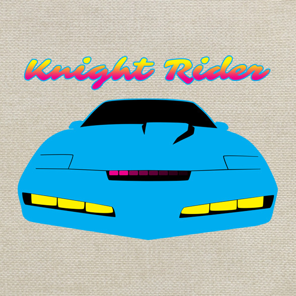 Knight Rider Synthwave-Párnahuzat, Díszpárnahuzat