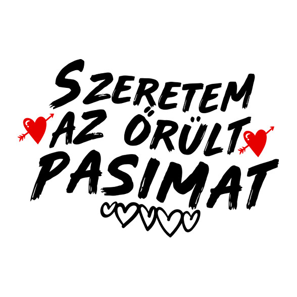 Szeretem az őrült pasimat-Párnahuzat, Díszpárnahuzat