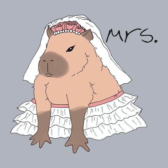 Mrs. Capybara-Párnahuzat, Díszpárnahuzat