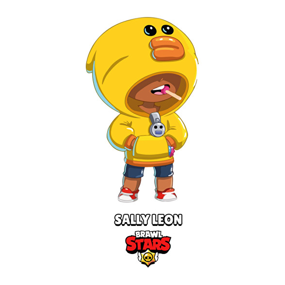 Brawl Stars Sally Leon Parnahuzat Diszparnahuzat Print Fashion