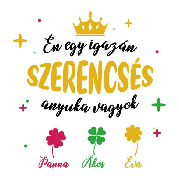 Szerencsés anyuka-Párnahuzat, Díszpárnahuzat