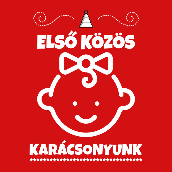 Első közös karácsonyunk 2-Vászontáska