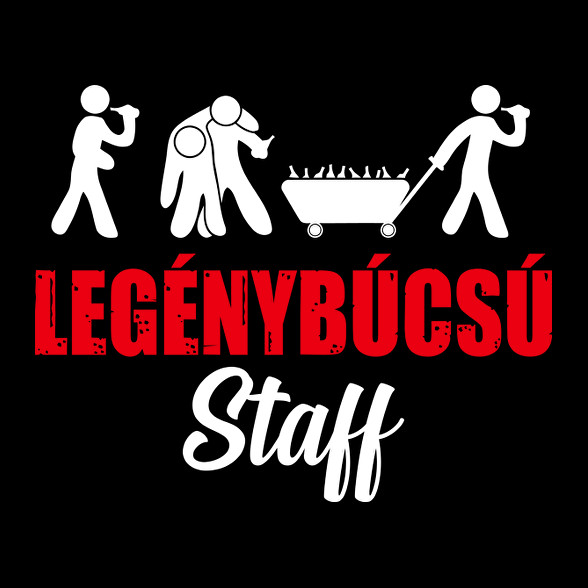 Legenybúcsú staff-Vászontáska