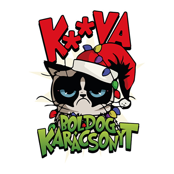 Grumpy karácsony-Vászontáska