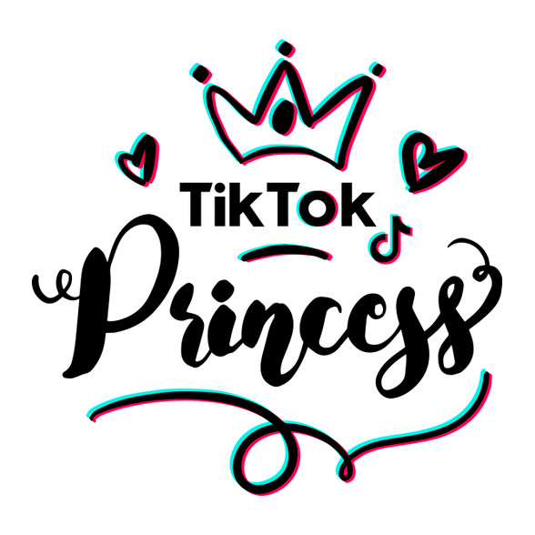 Tik Tok Princess-Vászontáska