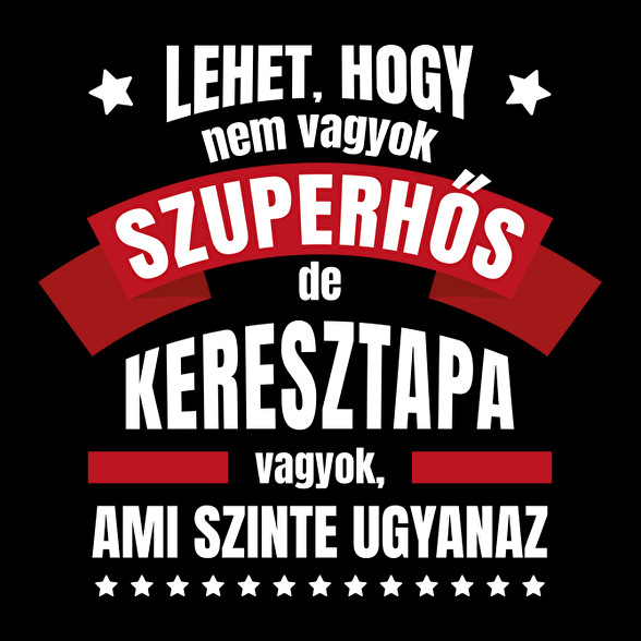 Keresztapa szuperhős-Vászontáska