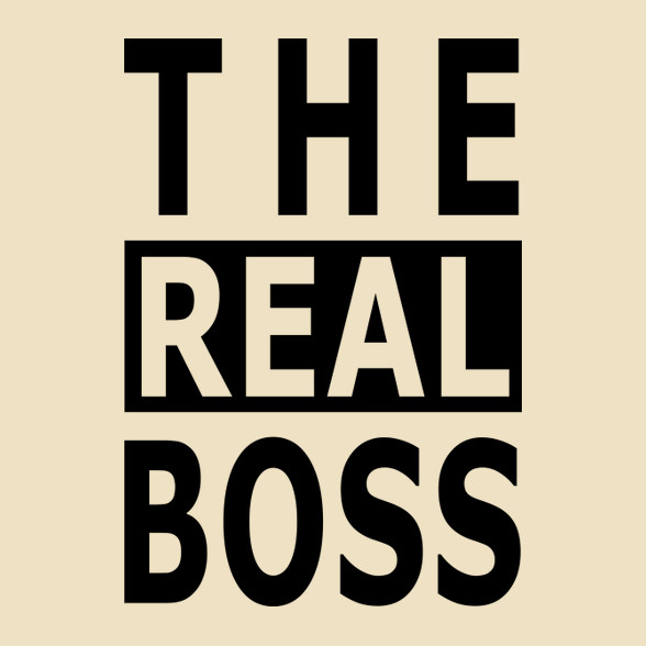 The Real Boss-Vászontáska