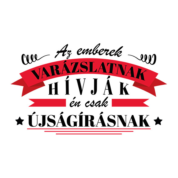 Én csak újságírásnak hívom-Vászontáska