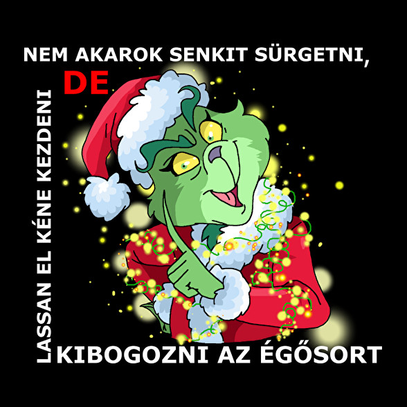 Nem akarok senkit sürgetni, de-Vászontáska