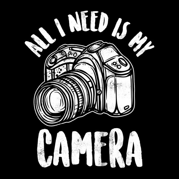 All I Need Is My Camera-Vászontáska