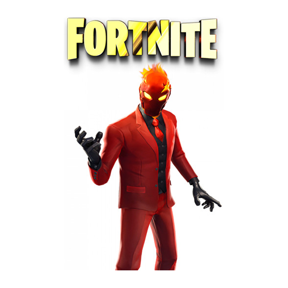 Inferno Fortnite-Vászontáska