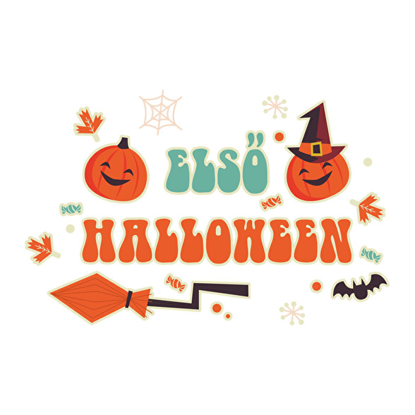 Első Halloween-Vászontáska