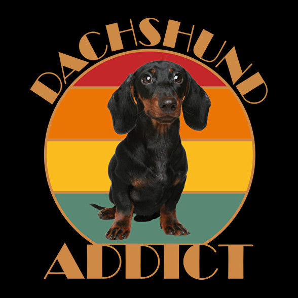 Dachshund addict-Vászontáska