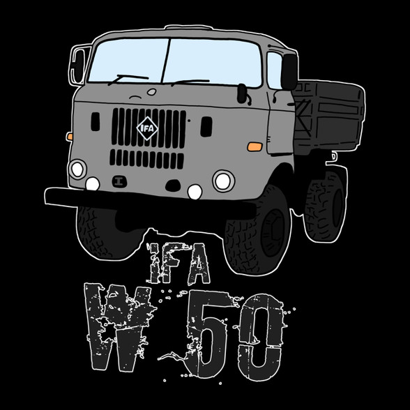 IFA w50-Vászontáska